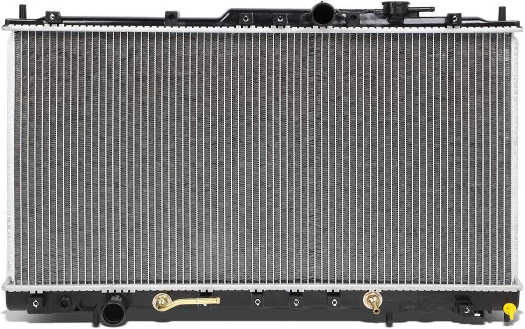 OEM-RA-2300 1-Row Aluminum Cooling Radiator Compatible with 99-02 Mitsubishi Galant 2.4L AT, 28-1/4" W X 14-3/4" H X 5/8" D, 1-7/16" Inlet / 1-7/16" Outlet