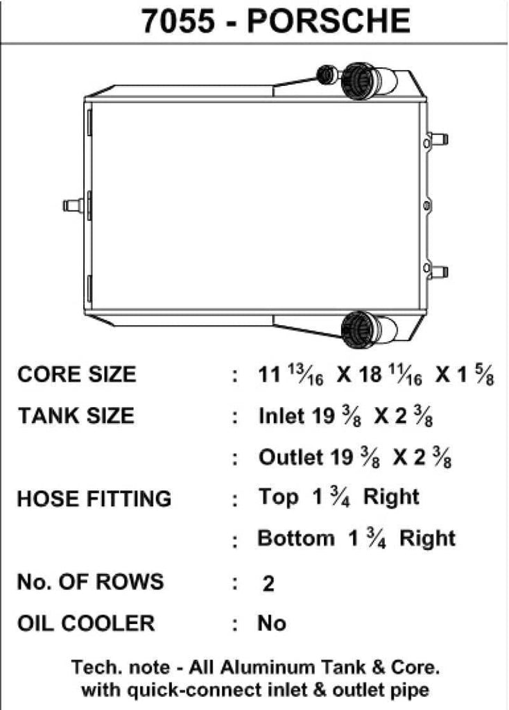 7055 High Performance Radiator