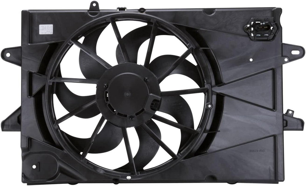 622720 Cooling Fan Assembly Compatible with 2010-2017 Chevrolet Equinox