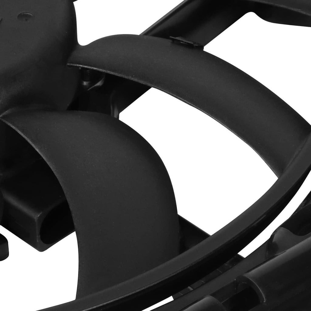 OEM-RF-0299 Factory Style Radiator Cooling Fan Assembly Compatible with 07-16 A4 / 14-16 A4 Allroad / 08-17 A5 / 13-16 Allroad / 09-17 Q5 / 13-15 S4 / 10-16 S5