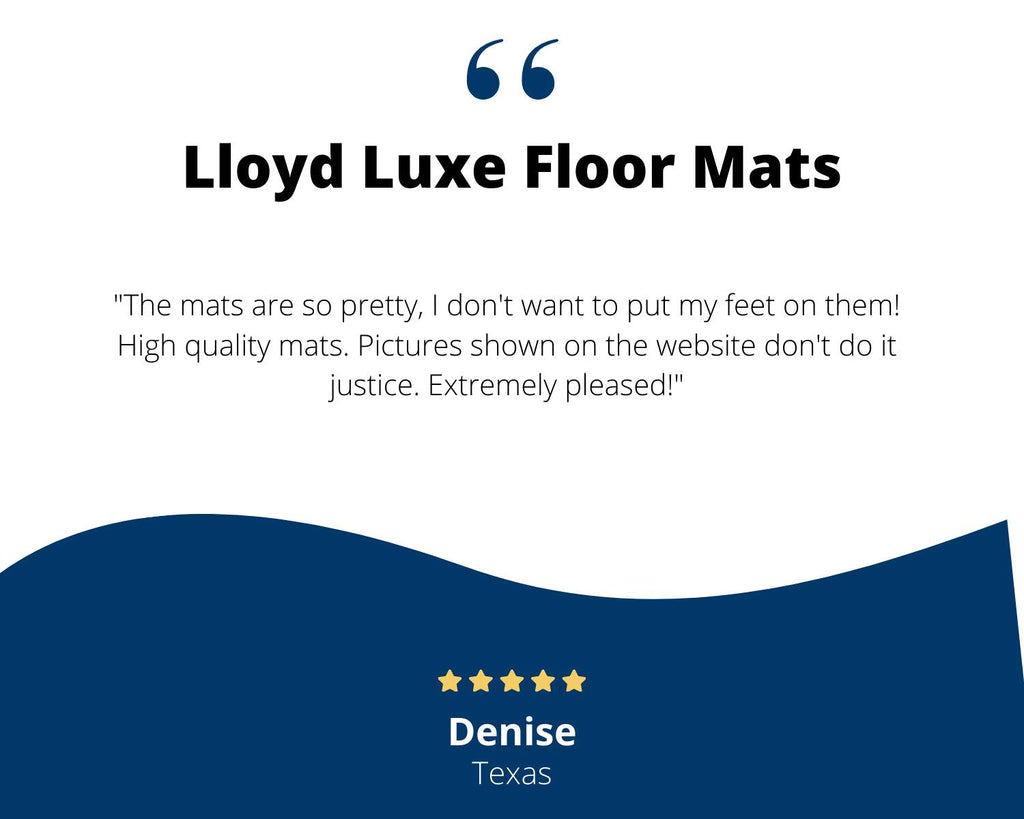 Lloyd Luxe Front Row Carpet Mats for 1990-1994 Hyundai Excel