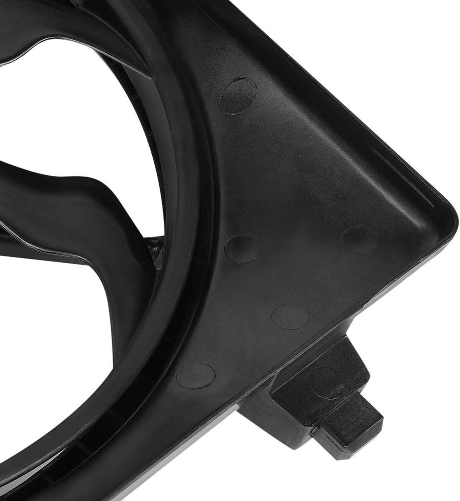 OEM-RF-0008 Factory Style Radiator Cooling Fan Assembly Cooling Efficiency Improved Direct Replacement [Compatible with 06-11 Accent ], Black