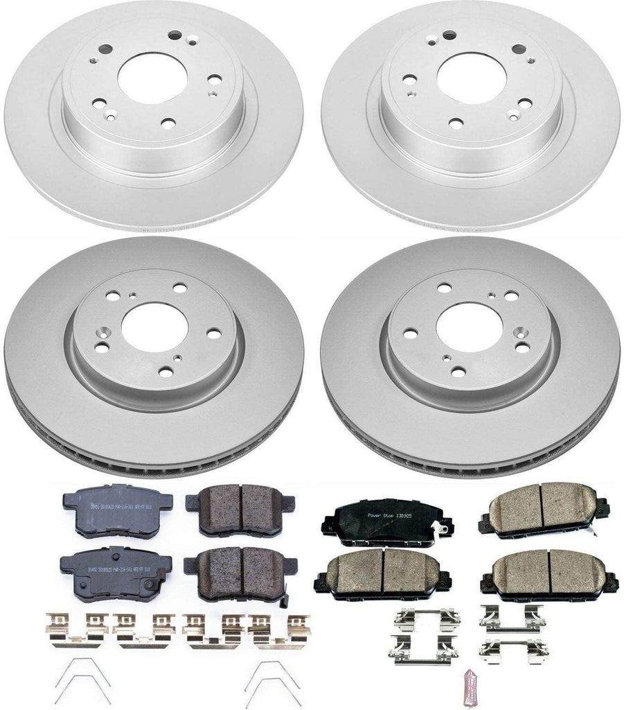 CRK6516 Front and Rear Z17 Evolution Geomet Coated Brake Kit