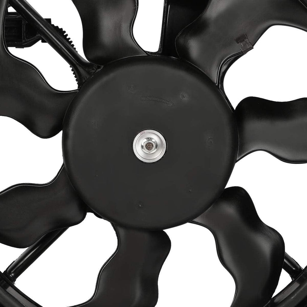 OEM-RF-0008 Factory Style Radiator Cooling Fan Assembly Cooling Efficiency Improved Direct Replacement [Compatible with 06-11 Accent ], Black