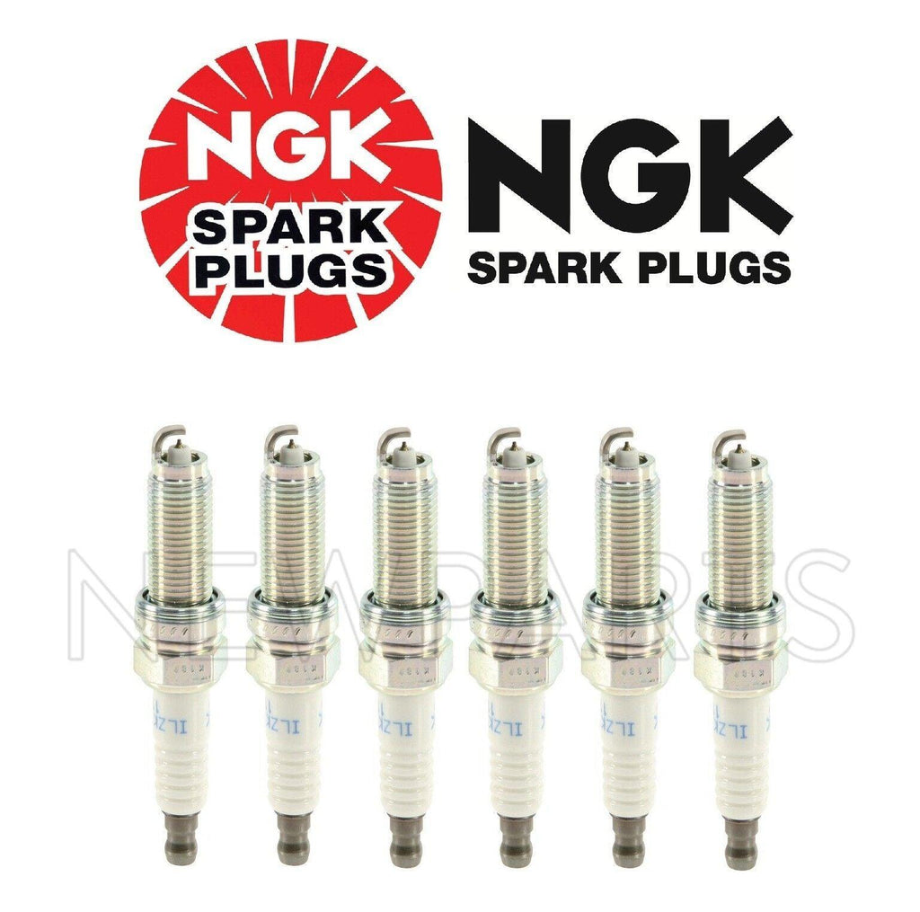 For Acura TL Honda Accord Set of 6 Spark Plug OEM NGK Laser Iridium ILZKR7B11