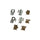 Disc Brake Hardware Kit for Civic, Civic Del Sol, B2200, B2600, Crx+More 13142