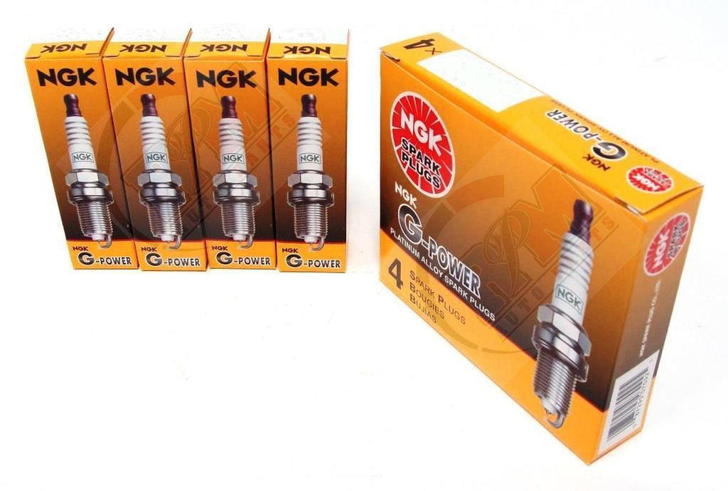 NGK G-POWER Platinum Spark Plugs LTR5GP 5019 Set of 4