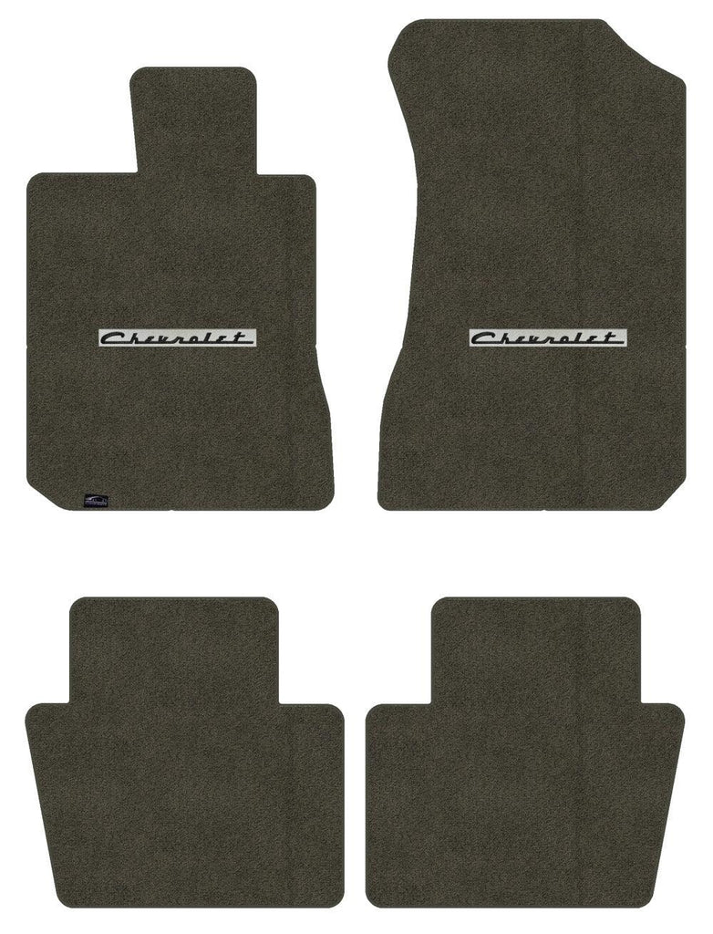 Lloyd Ultimat Front & Rear Mats for '69-71 Chevy Bel Air W/Black on Silver Chevy