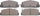 Advics AD0332: Disc Brake Pad Set