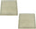 Cabin Air Filter Pair Set TYC Compatible with Mazda MPV Subaru Legacy Toyota Prius Sienna