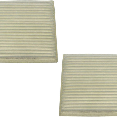 Cabin Air Filter Pair Set TYC Compatible with Mazda MPV Subaru Legacy Toyota Prius Sienna