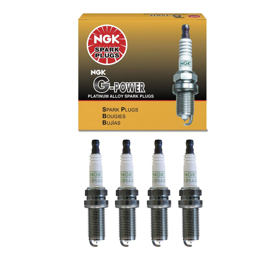 NGK G-Power Platinum Spark Plug Set 4PCS. 5018 LFR5AGP
