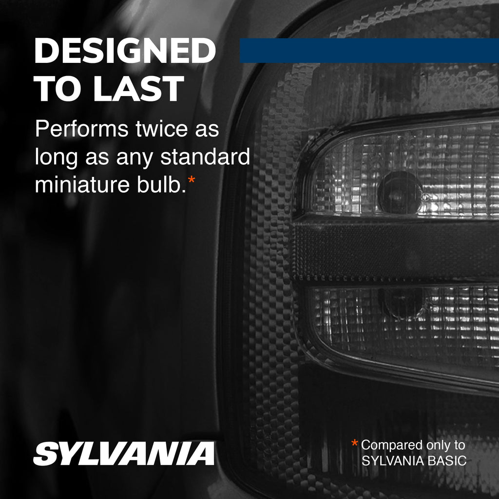 Sylvania 921 SilverStar Mini Bulb, 2 Pack, Compatible with Multiple Cars  921STBP2