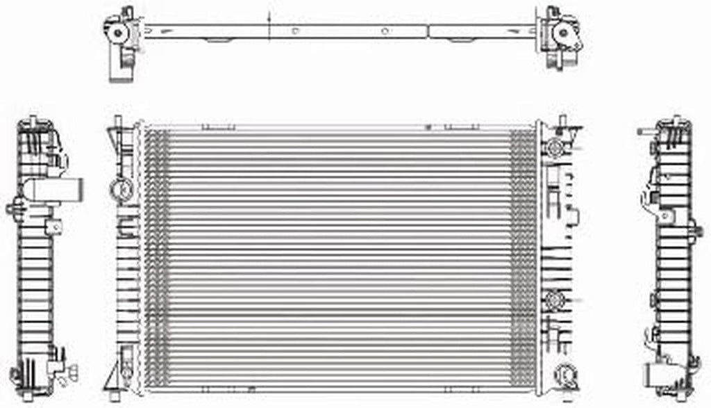 '- 2856 06-09 Fd Fsion 2.3/3.0L L4/V6 at 1R Pa(W/ Toc)Rad