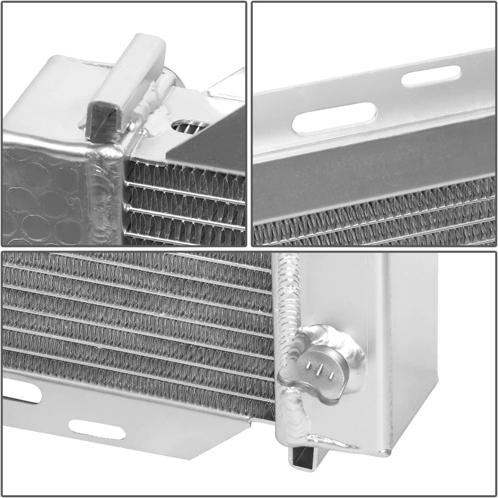 RA-FM79-3 3-Row Full Aluminum Radiator Compatible with 79-93 Mustang / 80-87 Thunderbird / 82-87 Continental / 80-86 Capri