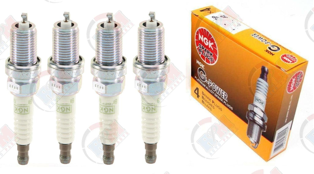 NGK "PLATINUM" Spark Plugs (Set of 4) for 2001-2007 Toyota Highlander 2.4L