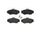 Brembo Front Disc Brake Pad Set for Discovery, Range Rover (P44008)
