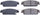 Power Stop 16-1194 Z16 Evolution Rear Ceramic Brake Pads