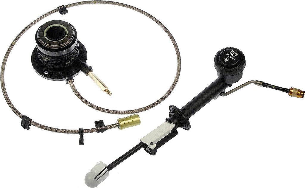 MAS CC649034 Clutch Master and Slave Cylinder Assembly Compatible with Select Chevrolet / GMC Models