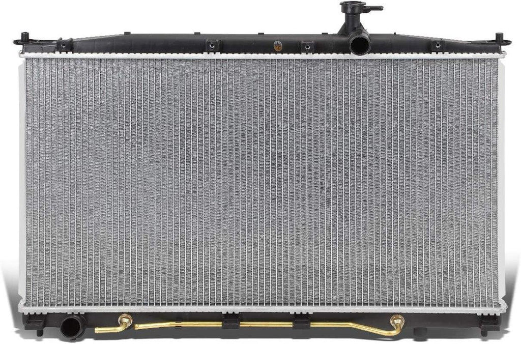 OEM-RA-2897 Factory Style Aluminum Core Cooling Radiator Replacement Compatible with 2007-2009 Santa Fe AT, 30-5/8" W X 17-1/8" H X 1" D