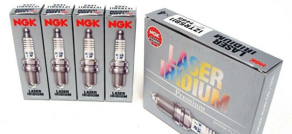 NGK LASER IRIDIUM Iridium Spark Plugs SILZKR7E8EG 93655 Set of 4