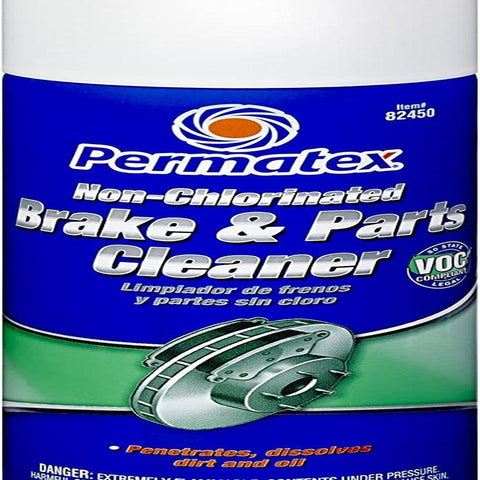 Permatex 82450 Non-Chlorinated Brake and Parts Cleaner, 14.5 Oz.