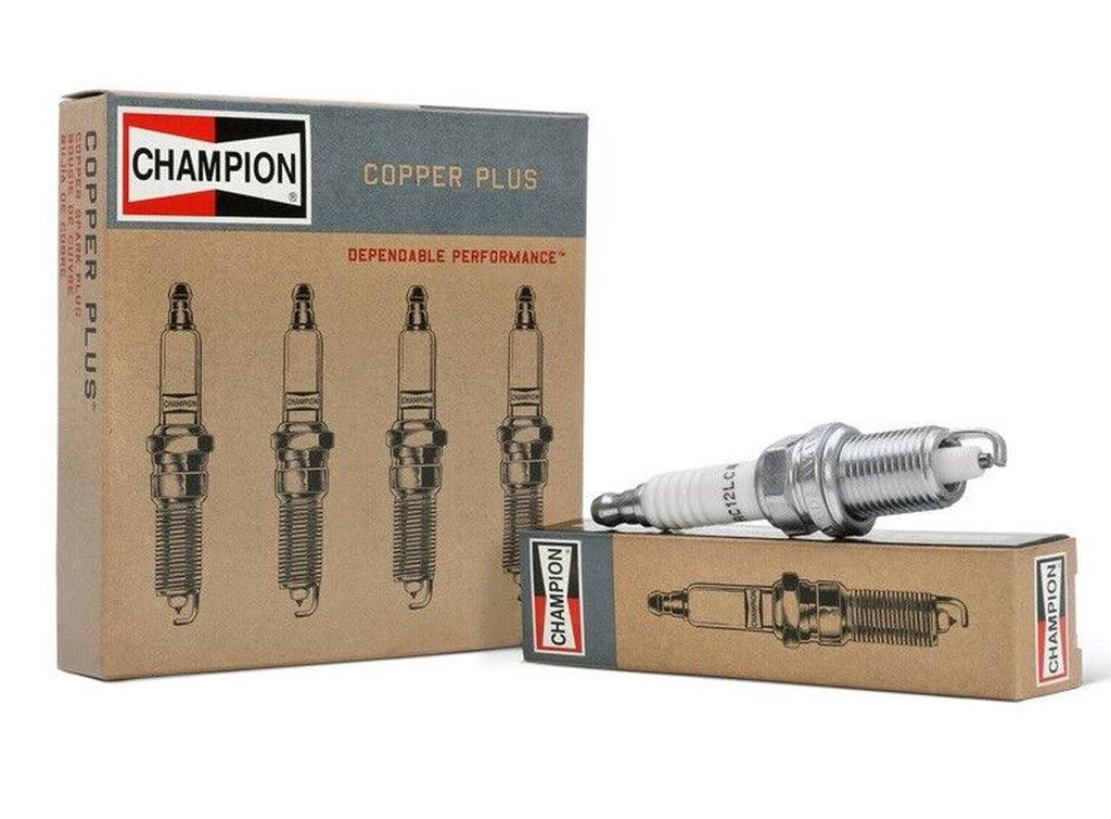 CHAMPION COPPER plus Spark Plugs J12YC 10 Set of 8