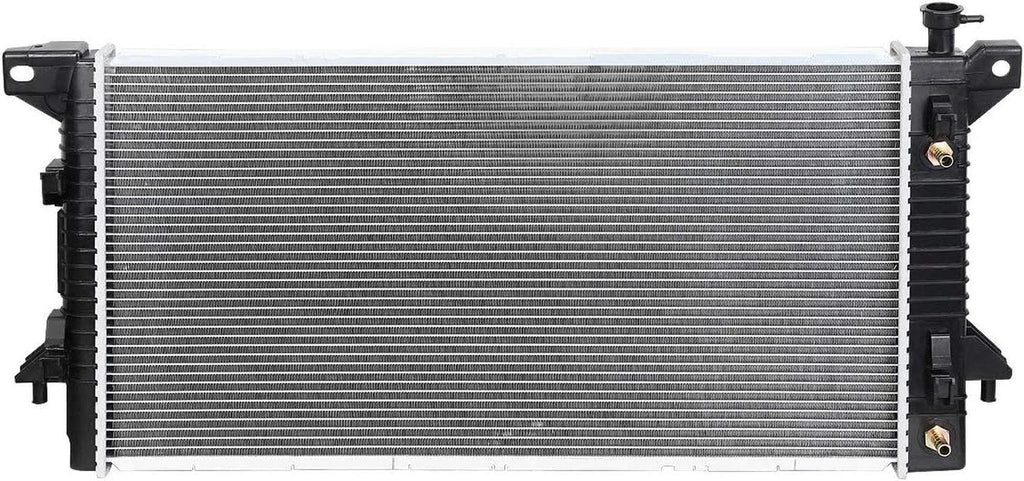 OEM-RA-13099 OE Style Bolt-On Aluminum Core Radiator Replacement Compatible with 09-10 F-150/09-14 Expedition AT, 31-1/2" W X 16-1/2" H X 15/16" D; 1-1/2" Inlet, 1-9/16" Outlet
