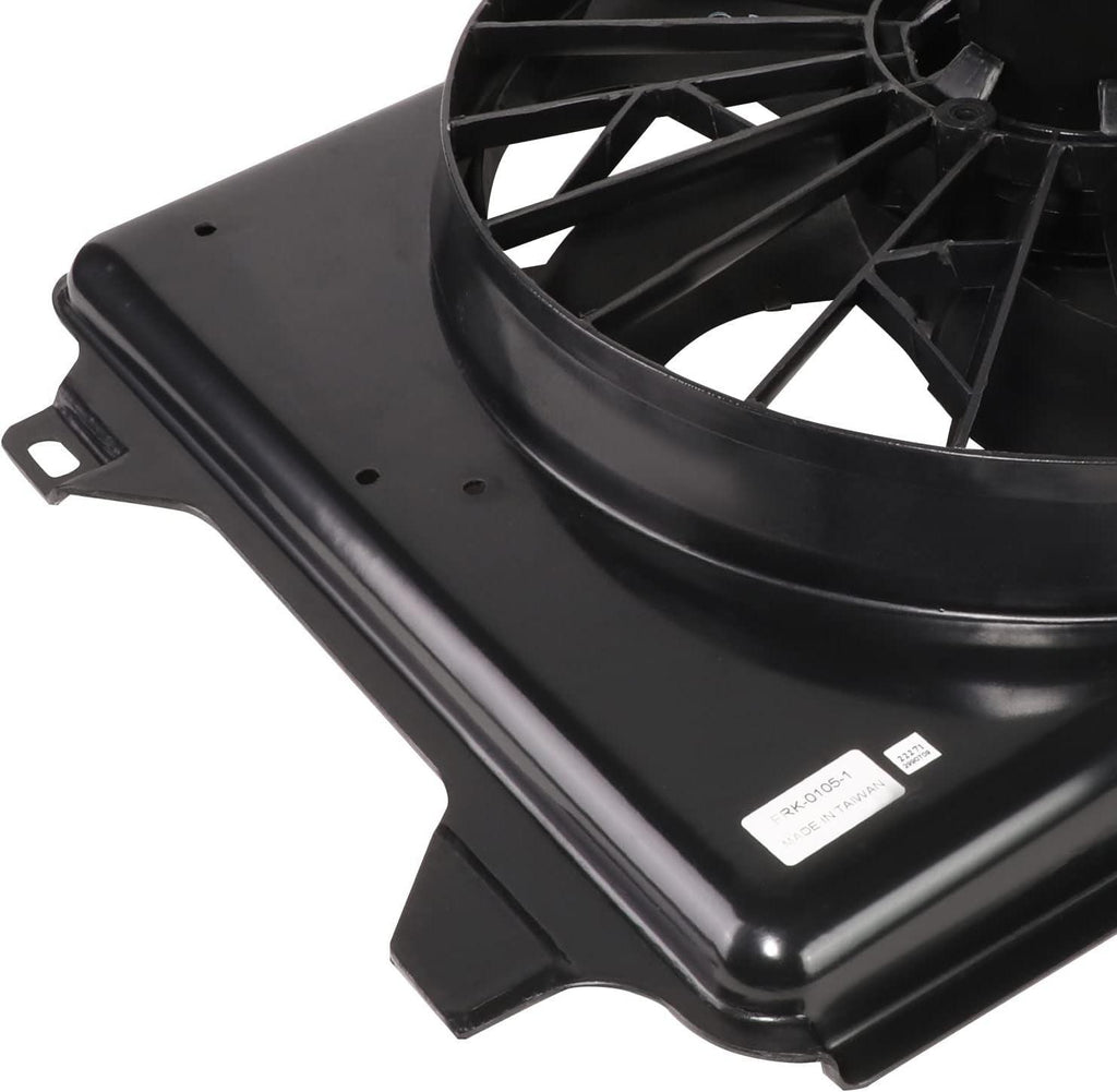 OEM-RF-0488 Factory Style Radiator Cooling Fan Assembly Compatible with 91-93 Taurus / 92-93 Sable 2.5L 3.0L