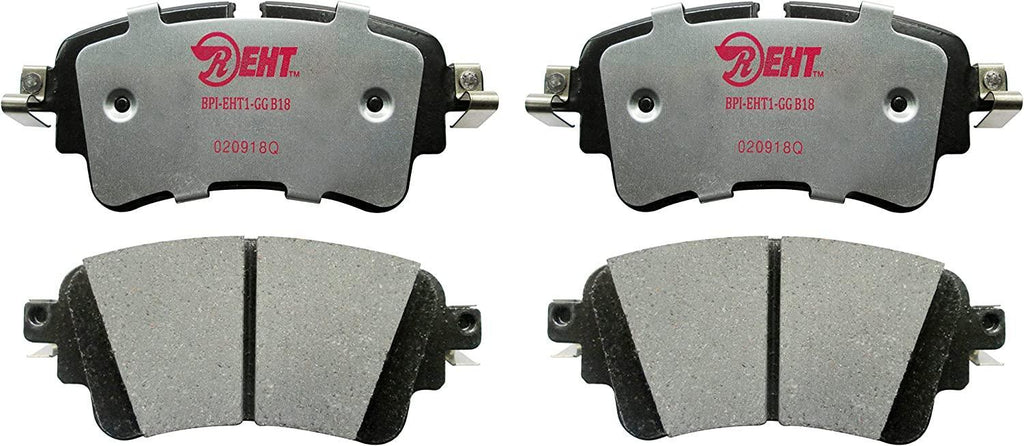 Premium Raybestos Element3 EHT™ Replacement Front Brake Pad Set for Select 1998-2002 Chevrolet Prizm and 1998-2002 Toyota Corolla Model Years (EHT741H)