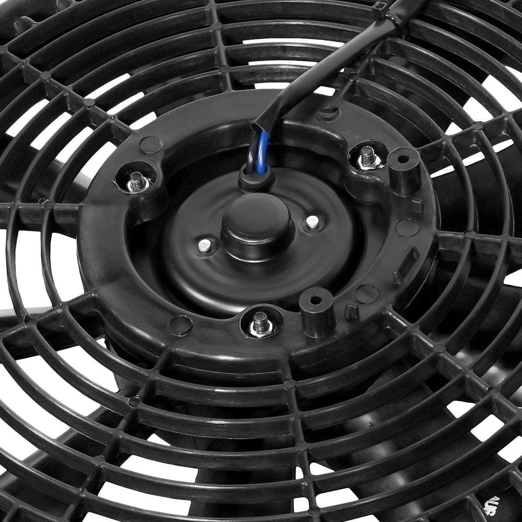 OEM-RF-0021 Factory Style Radiator Cooling Fan Assembly Cooling Efficiency Improved Direct Replacement [Compatible with 01-06 Santa Fe]
