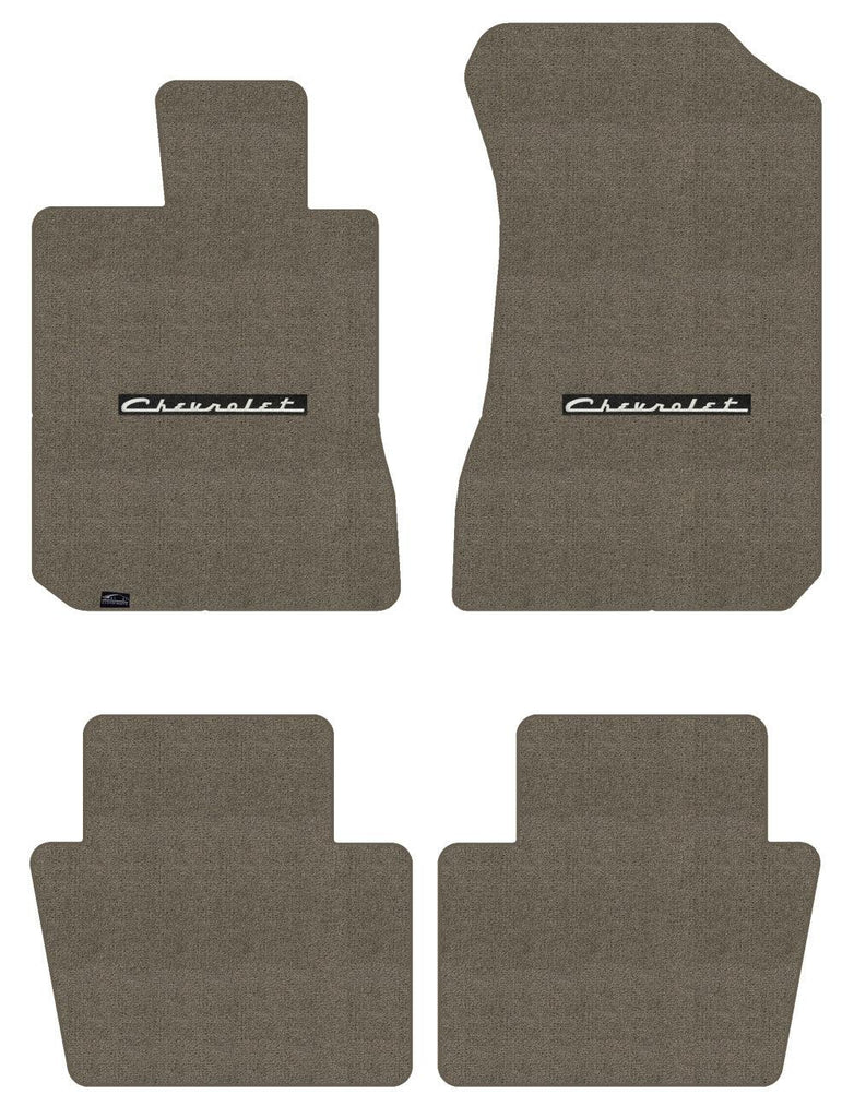 Lloyd Ultimat Front & Rear Mats for '58 Chevy Bel Air W/Silver on Black Chevy