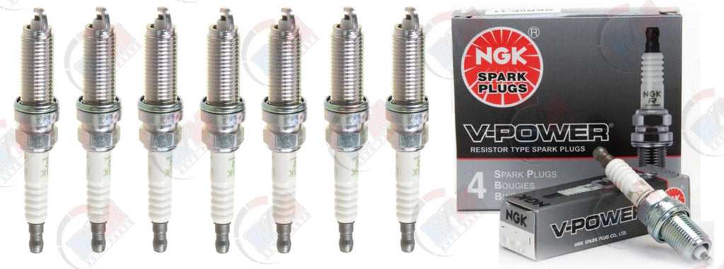 NGK "V-POWER" Spark Plugs (Set of 6) for 2002-2006 Nissan Altima 3.5L V6