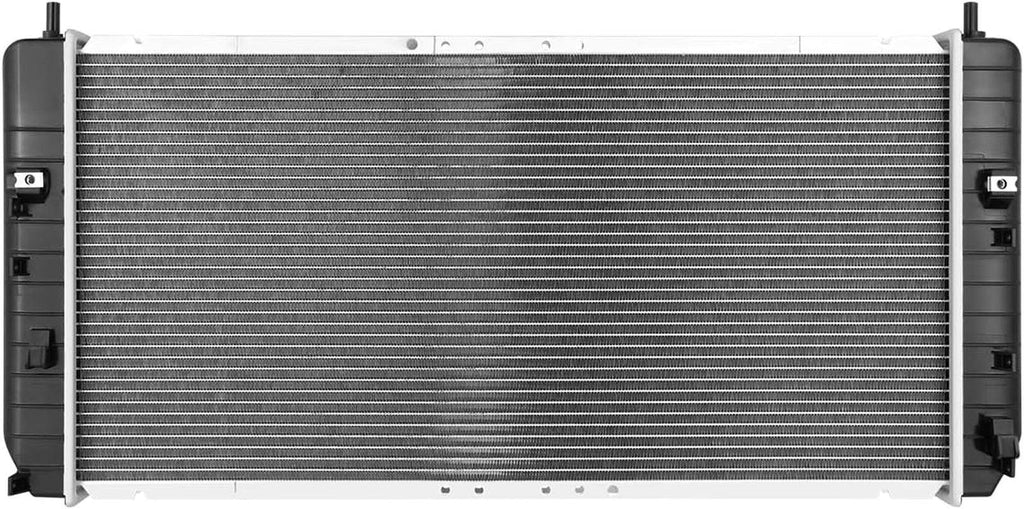 OEM-RA-13267 OE Style 1-Row Aluminum Core Radiator Compatible with 09-11 Buick Lucerne 3.9L, 30-1/2" W X 15-1/16" H X 1" D, 1-5/16" Inlet / 1-9/16" Outlet