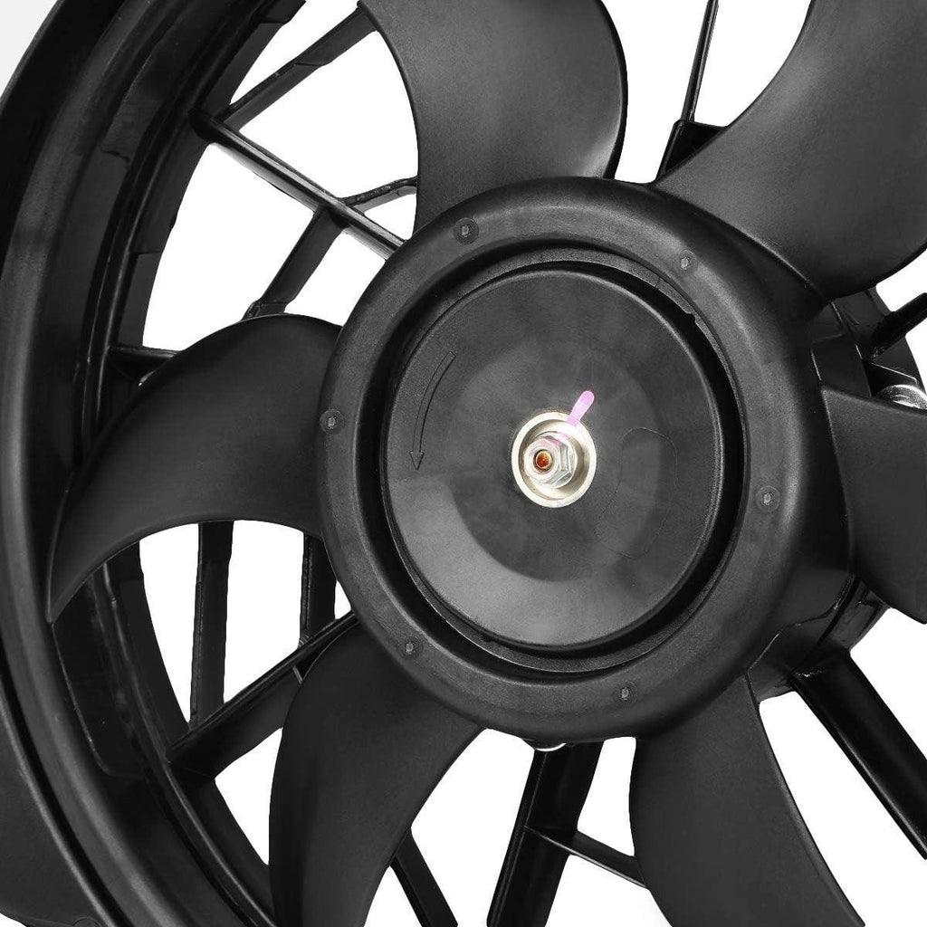 OEM-RF-0105 Factory Style Radiator Cooling Fan Assembly Cooling Efficiency Improved Direct Replacement [Compatible with 2001-2004 Escape / 2001-2004 Tribute]