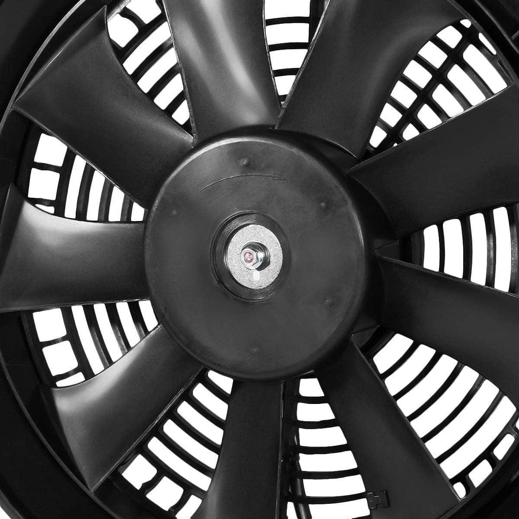 OEM-RF-0021 Factory Style Radiator Cooling Fan Assembly Cooling Efficiency Improved Direct Replacement [Compatible with 01-06 Santa Fe]