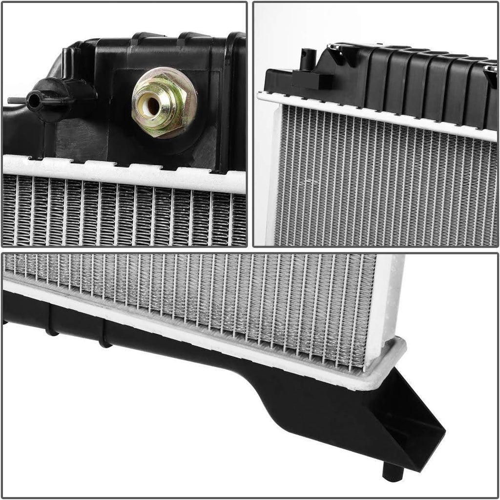 OEM-RA-2609 OE Style Aluminum Core Radiator DPI 2609 Compatible with 03-04 Navigator / 02-04 Expedition AT, 27-3/16" W X 19-15/16" H X 1-1/4" D, 1-3/4" Inlet, 1-3/4" Outlet