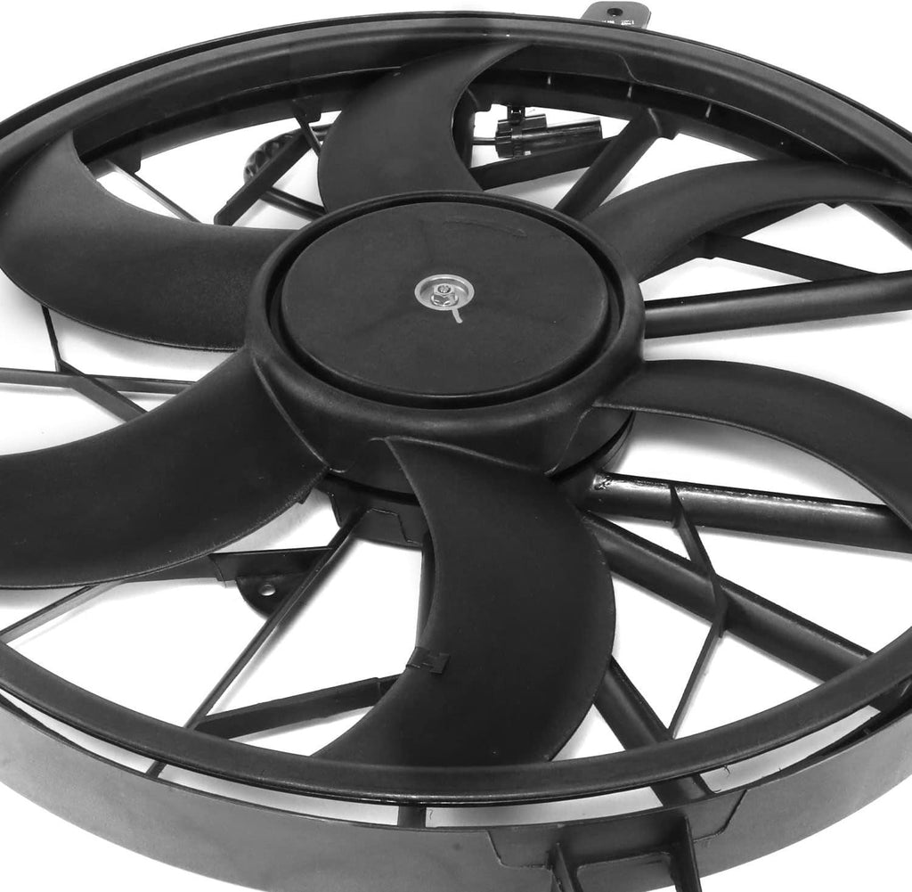OEM-RF-0396 Factory Style Radiator Cooling Fan Assembly Compatible with 2005-2007 Liberty with 3 Pin Plug