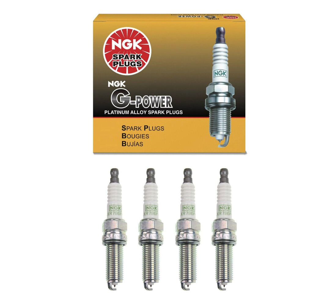 NGK G-Power Platinum Spark Plug Set 4PCS. 95983 LKR7BGP-8
