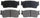 SGD418C Service Grade Ceramic Disc Brake Pad Set