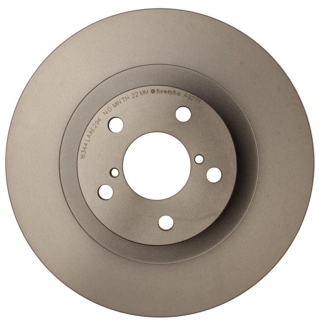 Front Disc Brake Rotor for 86, BRZ, Forester, Crosstrek, Fr-S+More (09.A921.11)