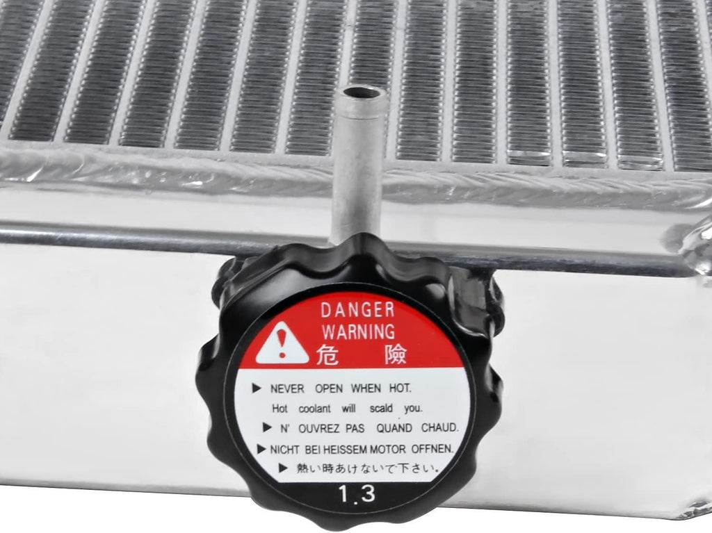 Auto A/T Racing Aluminum Radiator Compatible with Honda Civic Del Sol 1992-2000
