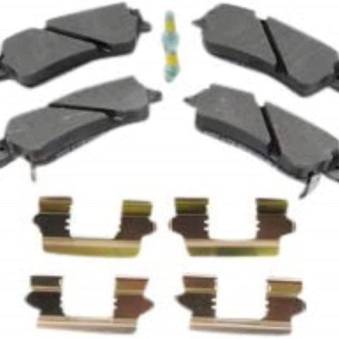 171-1109 GM Original Equipment Rear Disc Brake Pad Kit with Brake Pads, Clips, and Bolts