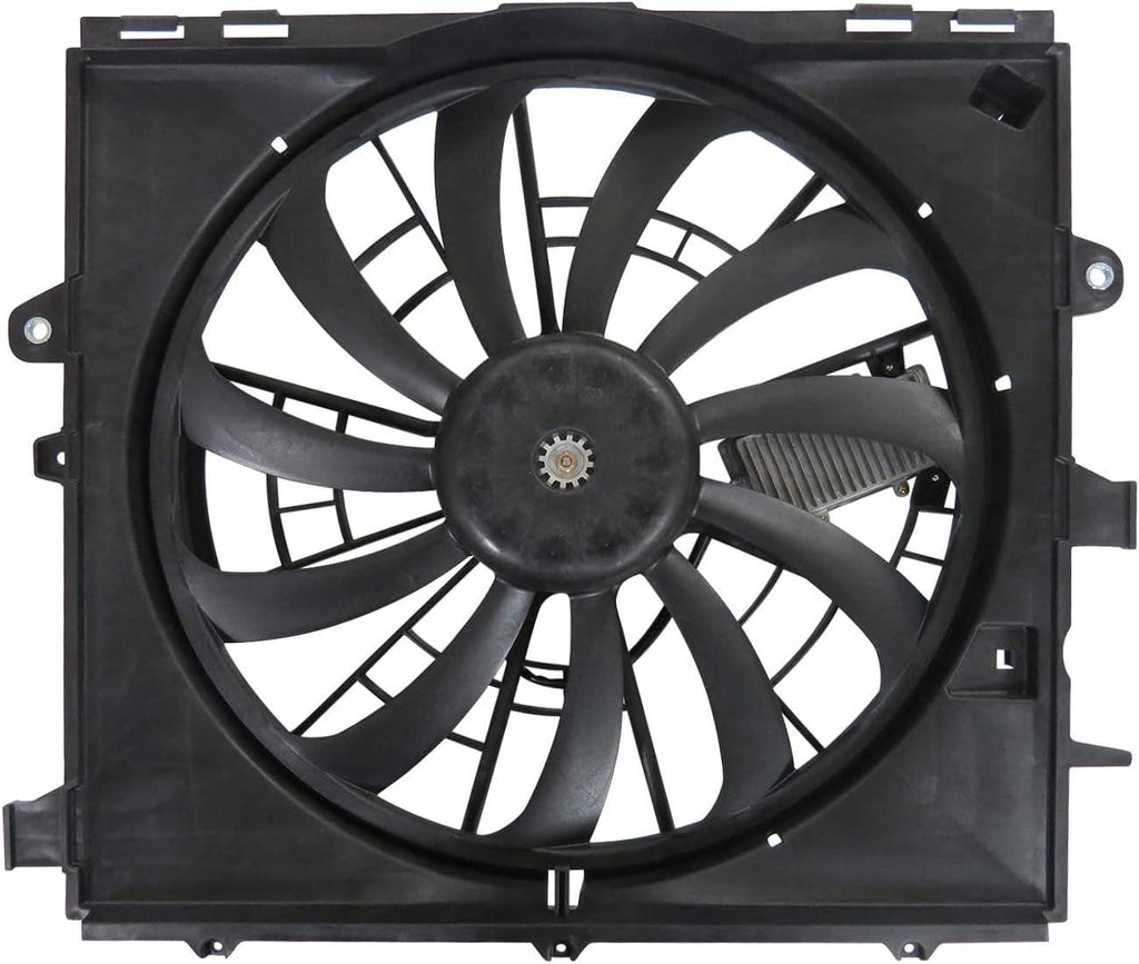 623680 Compatible with CADILLAC Replacement Cooling Fan Assembly Black