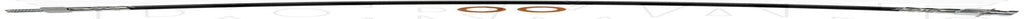 Brake Hydraulic Hose for Special, Sportwagon, Bel Air, Biscayne+More H51116
