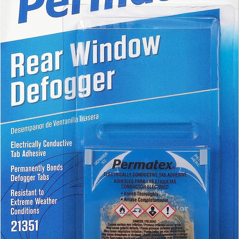 Permatex 21351 Electrically Conductive Rear Window Defogger Tab Adhesive