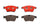 Brembo Front Disc Brake Pad Set for ML63 AMG, R63 AMG (P50105N)