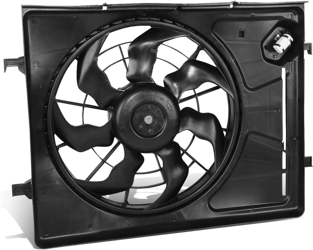 OEM-RF-1099 Factory Style Radiator Cooling Fan Assembly Compatible with 2007-2010 Elantra