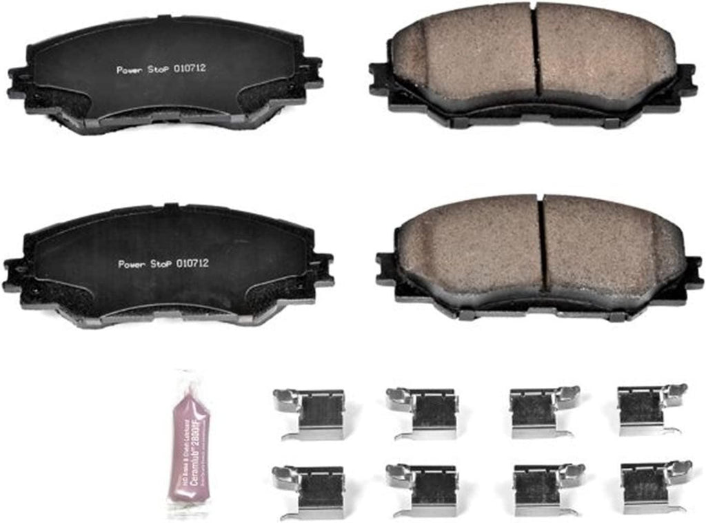 Front Z23-1210 Carbon-Fiber Ceramic Brake Pads Z23 Daily Driver