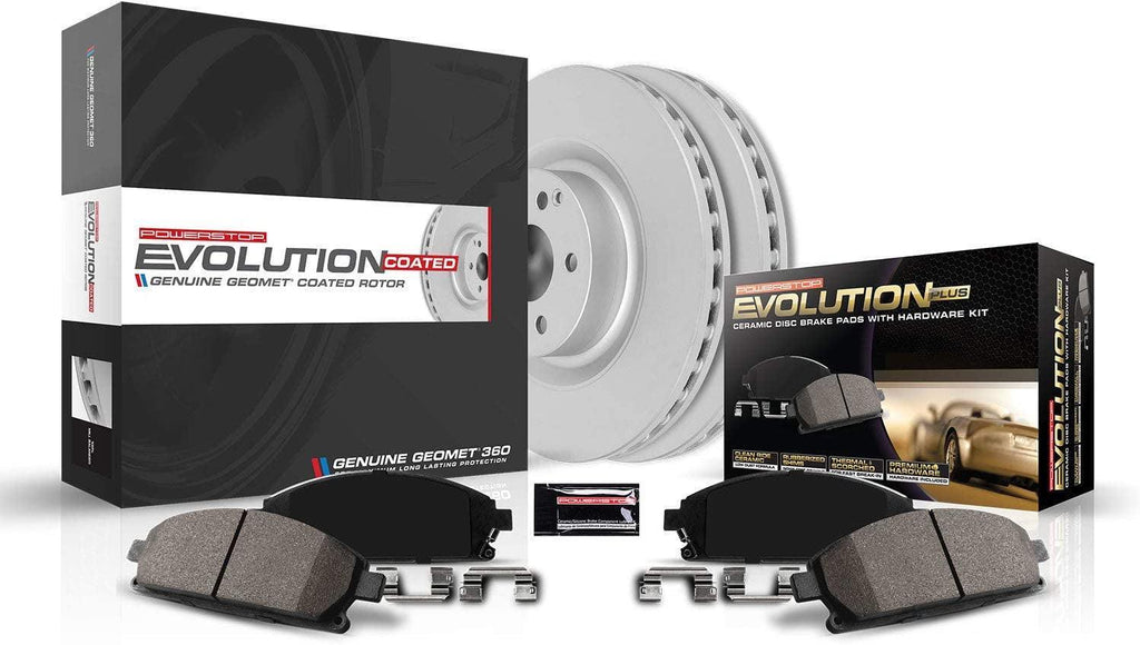 CRK8846 Rear Geomet Coated Brake Rotor and Pad Kit